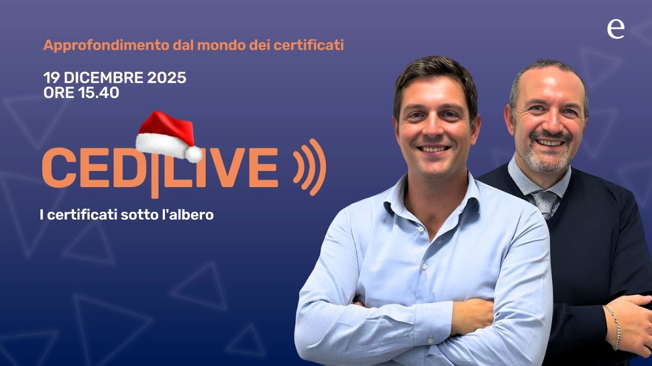 I certificati sotto l'albero