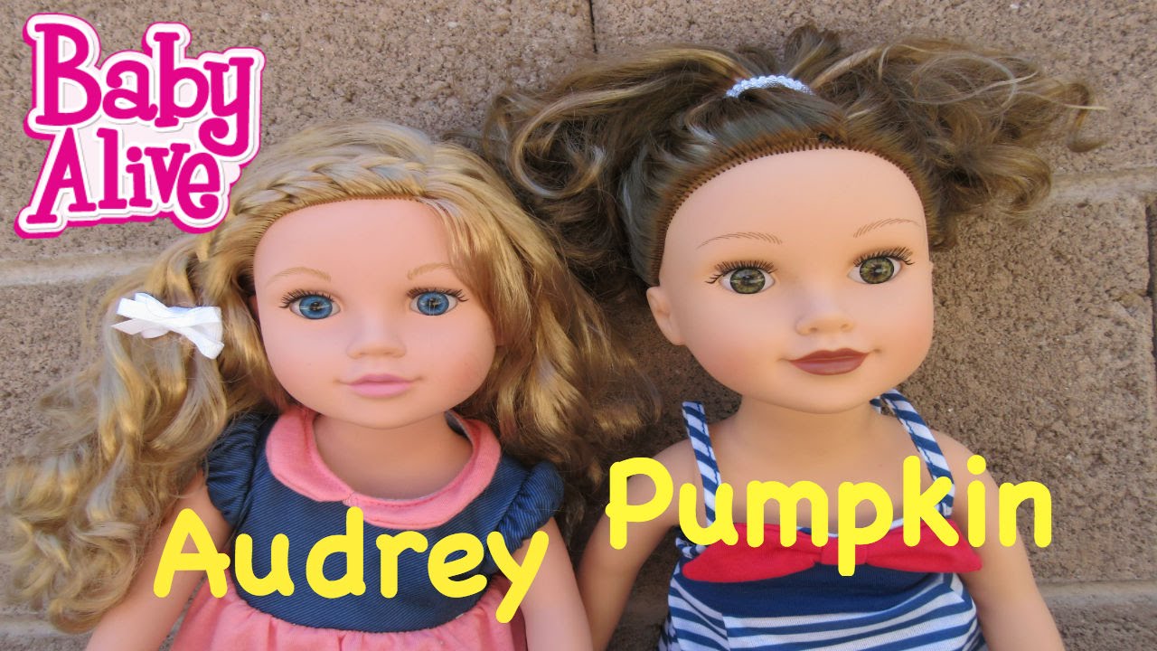 BABY ALIVE Pumpkin & Audrey Reminisce On Their Younger Years!
