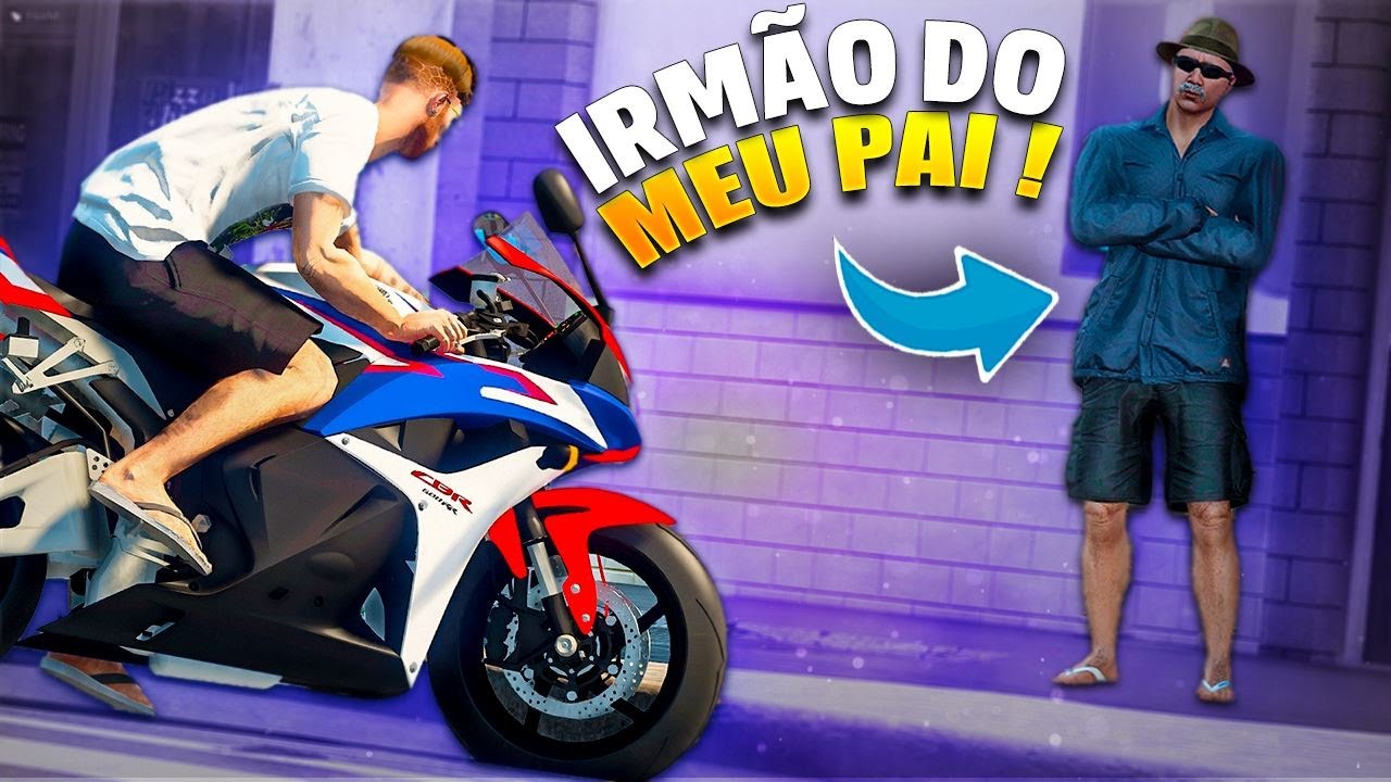 GTA V - VIDA REAL | IRMÃO DO MEU PAI ESTA VIVO, TIO CHIBUNGO.   