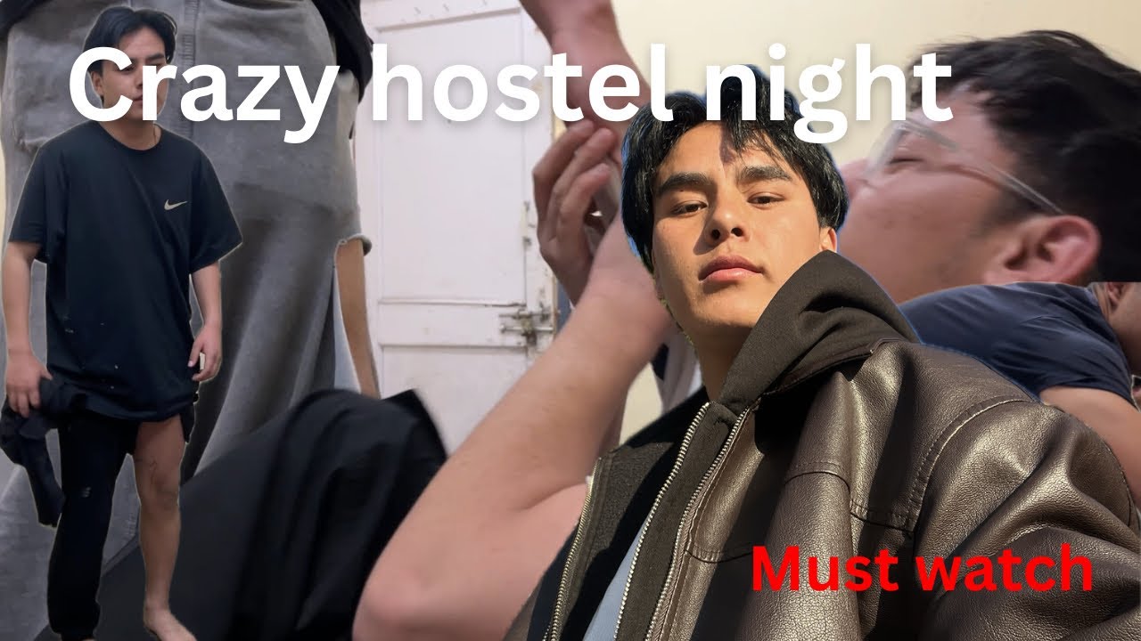 Pajama faad challenge in hostel😹|| crazy hostel night || #spitivalley #hostellife #shimla 