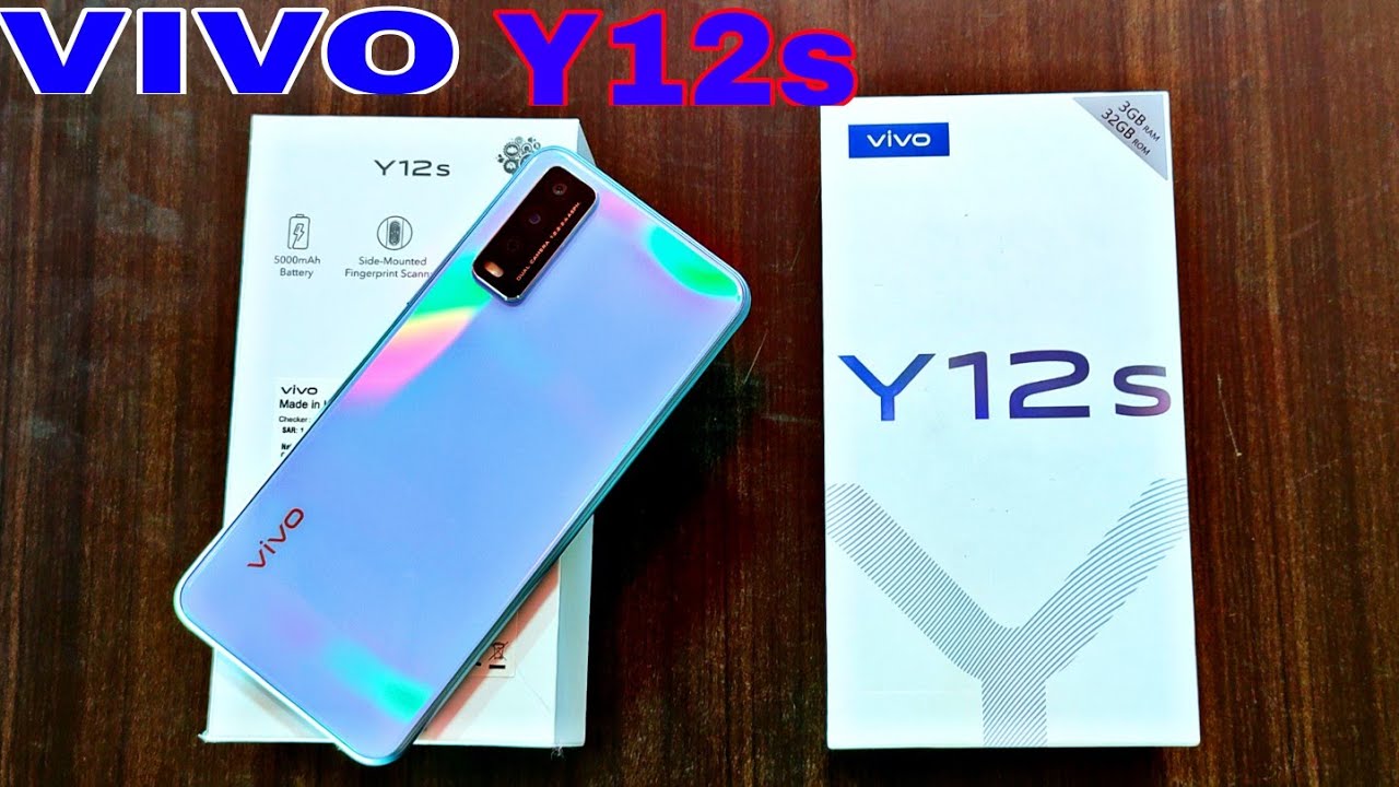 Vivo Y12s Unboxing || Camera || Fingerprint & Faceunlock || Price ?
