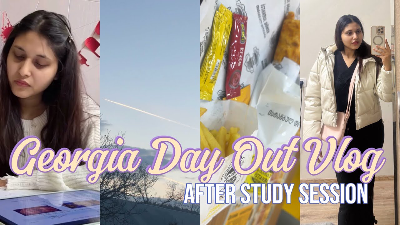 A Day out Georgia vlog after study sessions #georgia #study #dayoutvlog #tbilisi #sunday #weekend 