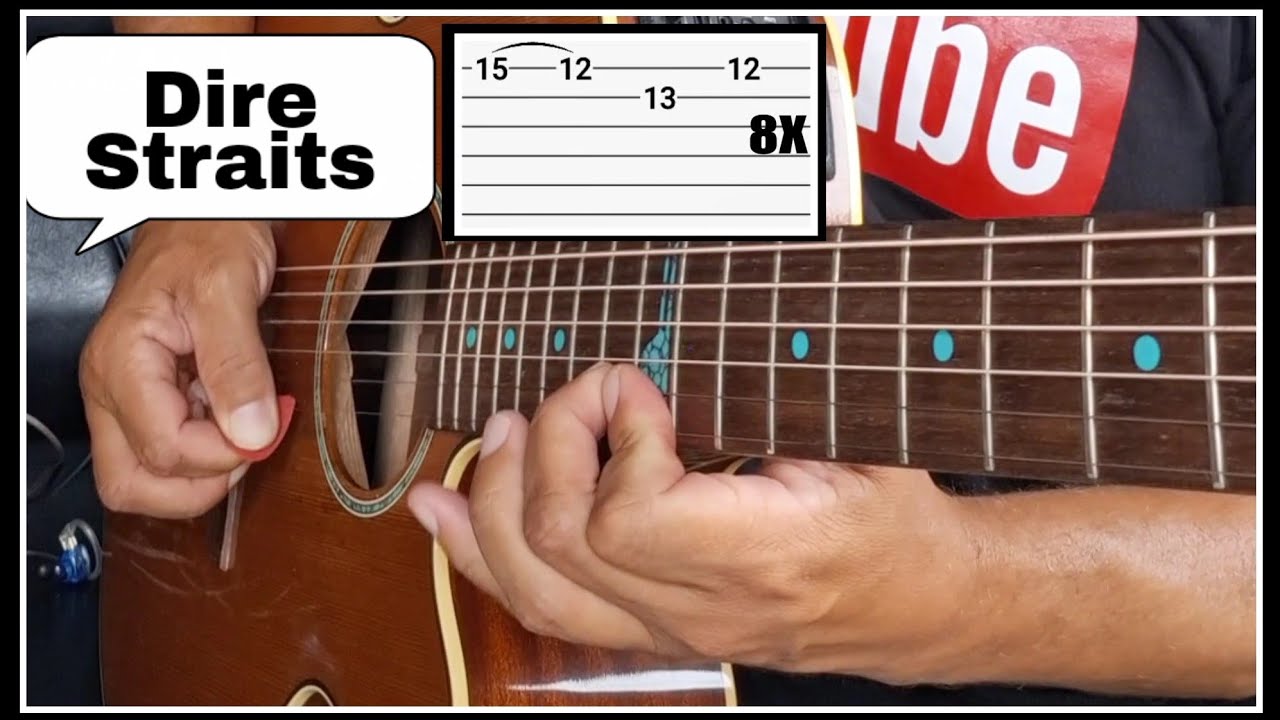 Como Fazer o Solo mais TOP do Mundo, no Violão com Tablaturas, Sultans Of Swing - Dire Straits
