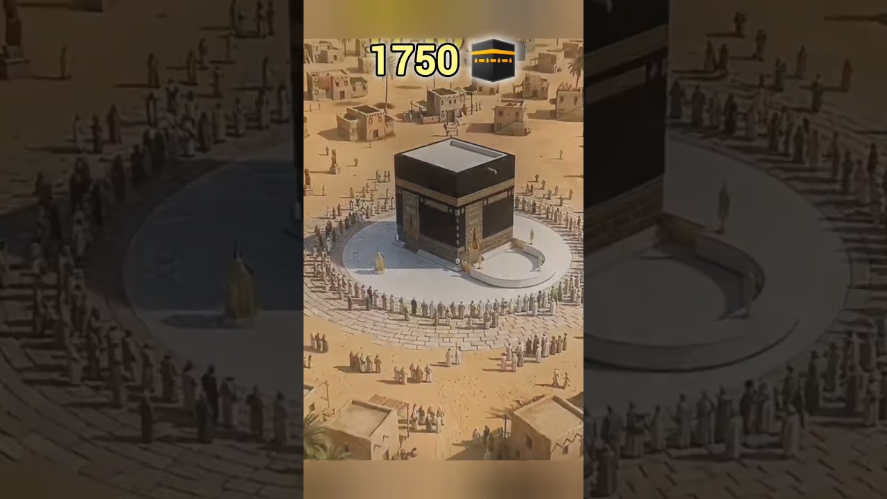 Evolution of Kaba 🕋🤲 #makkah #kaba #shareef #shorts  #shortsfeed