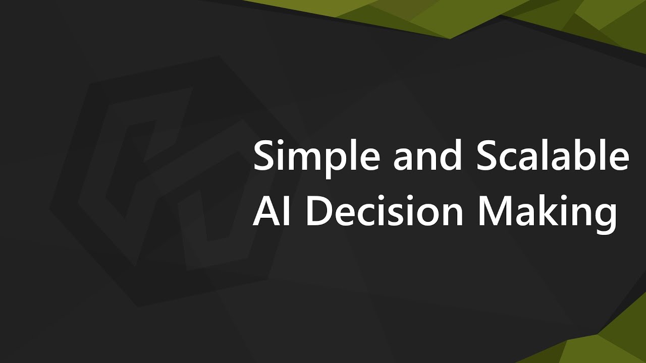 Simple and Scalable Game AI Decision Making
