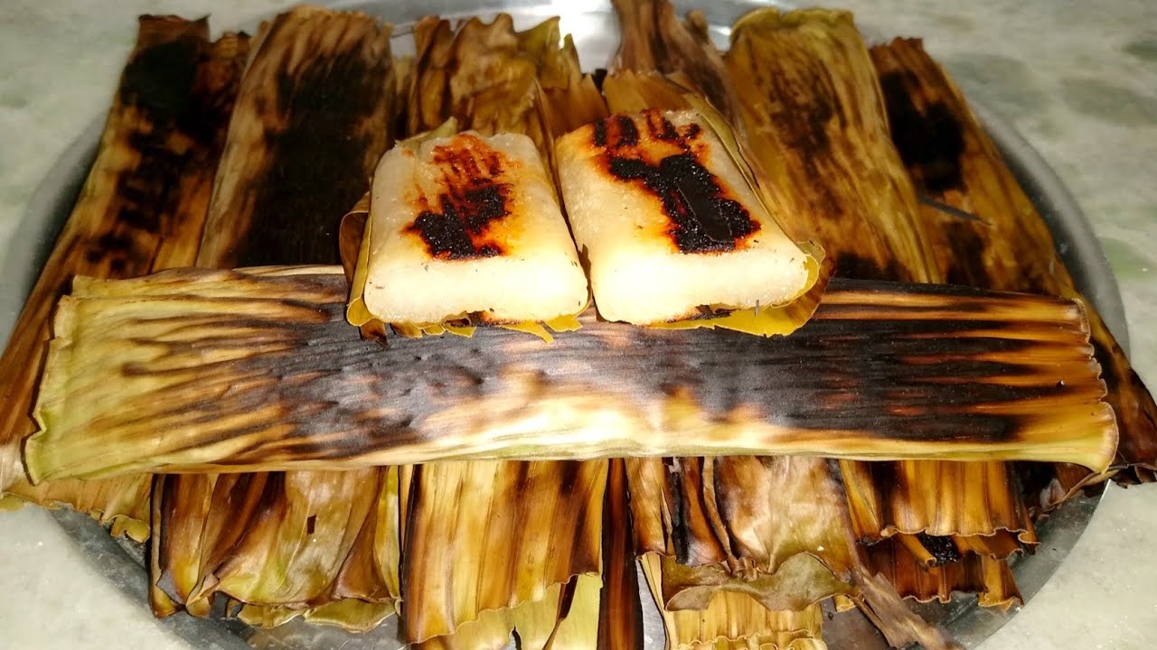 como fazer pé de moleque na palha da bananeira fácil de fazer e delicioso 😋