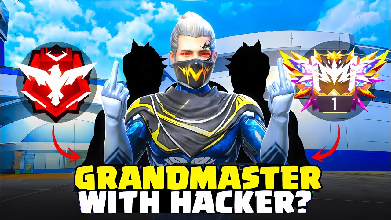 Pushing Grandmaster with H@CKER 😶? || BIG MISTAKE 🤯- Garena free fire