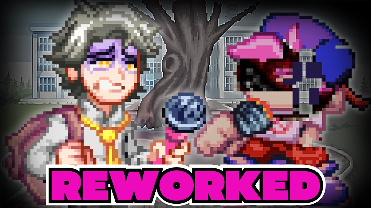 FRIDAY NIGHT FUNKIN' B-Side  mod GLITCH BF vs SENPAI DAY ONE AND TWO