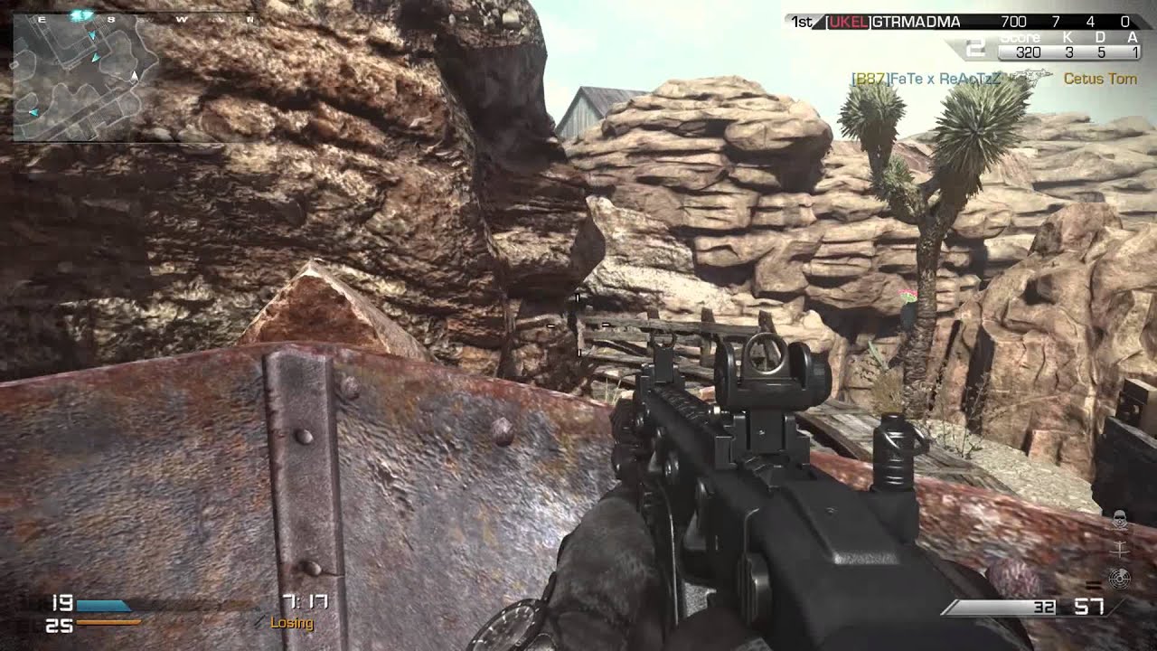 Call Of Duty Ghosts Nemesis Goldrush Mine cart Fun