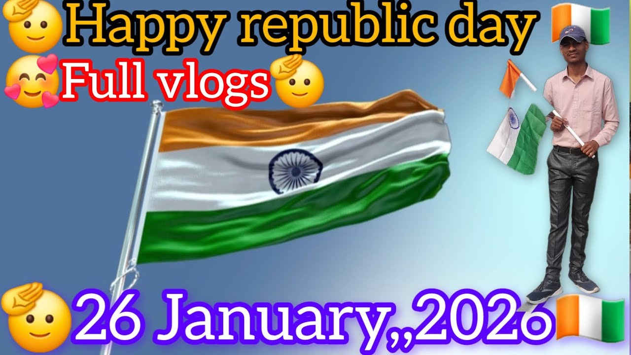 🇨🇮Republic day (26january 2026)🇨🇮💖#jaihind #viralvlog #trendingshorts #explore #deshbhakti #yt #sub.