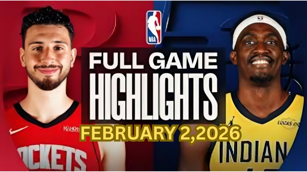 Houston Rockets vs Indiana Pacers Full Game Highlights – February 2, 2026 | NBA Season
