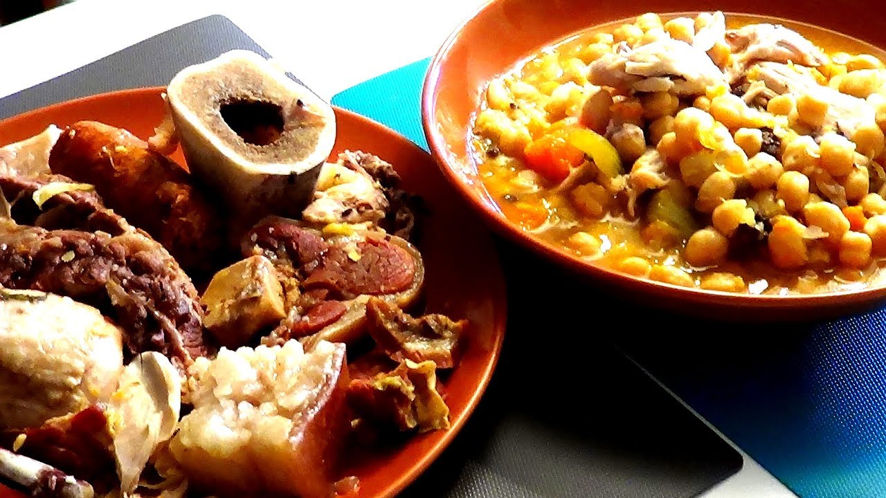 Cocido🍲 🍲 MADRILEÑO en  Olla🍲 🍲  EXPRESS //2018
