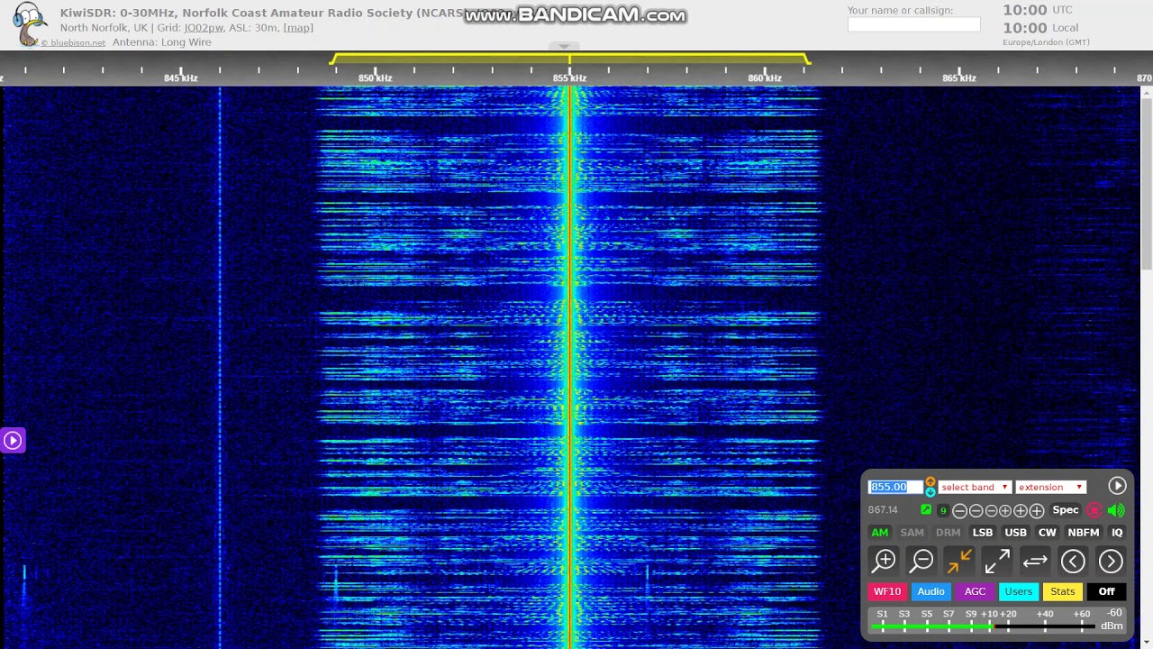 [MW] 855 kHz - BBC Radio Norfolk, Postwick - mediumwave closure loop, Mar 18 2020