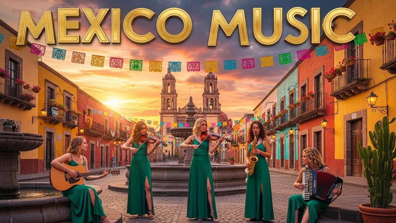 Latin Romantic Instrumentals | Saxophone, Guitar & Accordion Relaxing Music