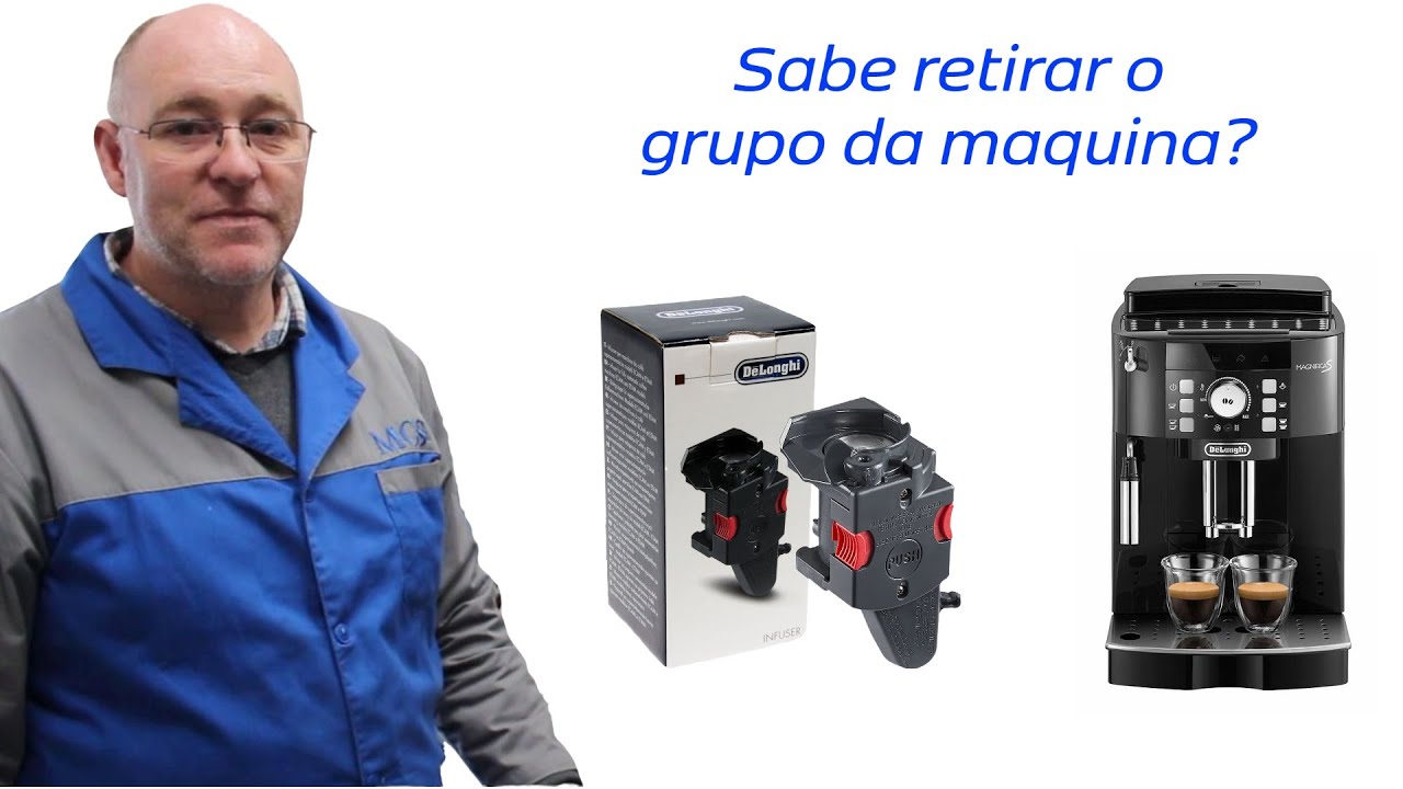 Delonghi Magnifica S ECAM22110. Sabe retirar o Grupo?
