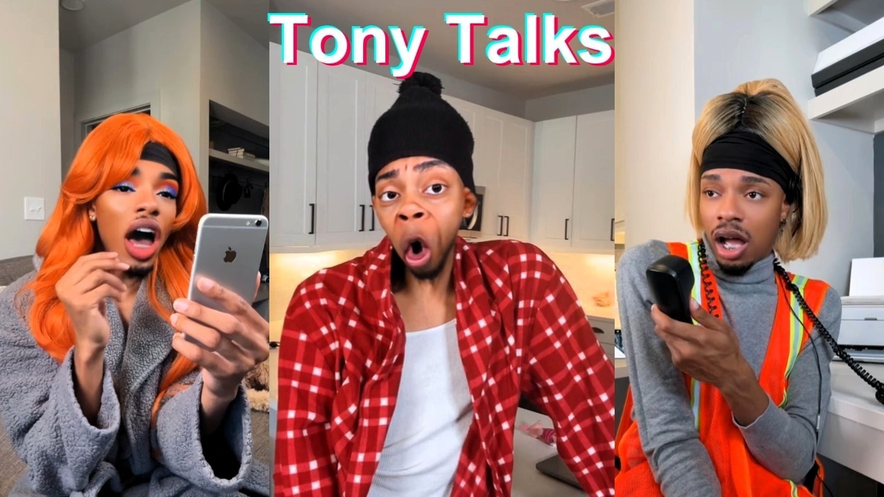 * 1 HOUR * Tony Talks Shorts Compilation | Funny Tony Talks TikToks