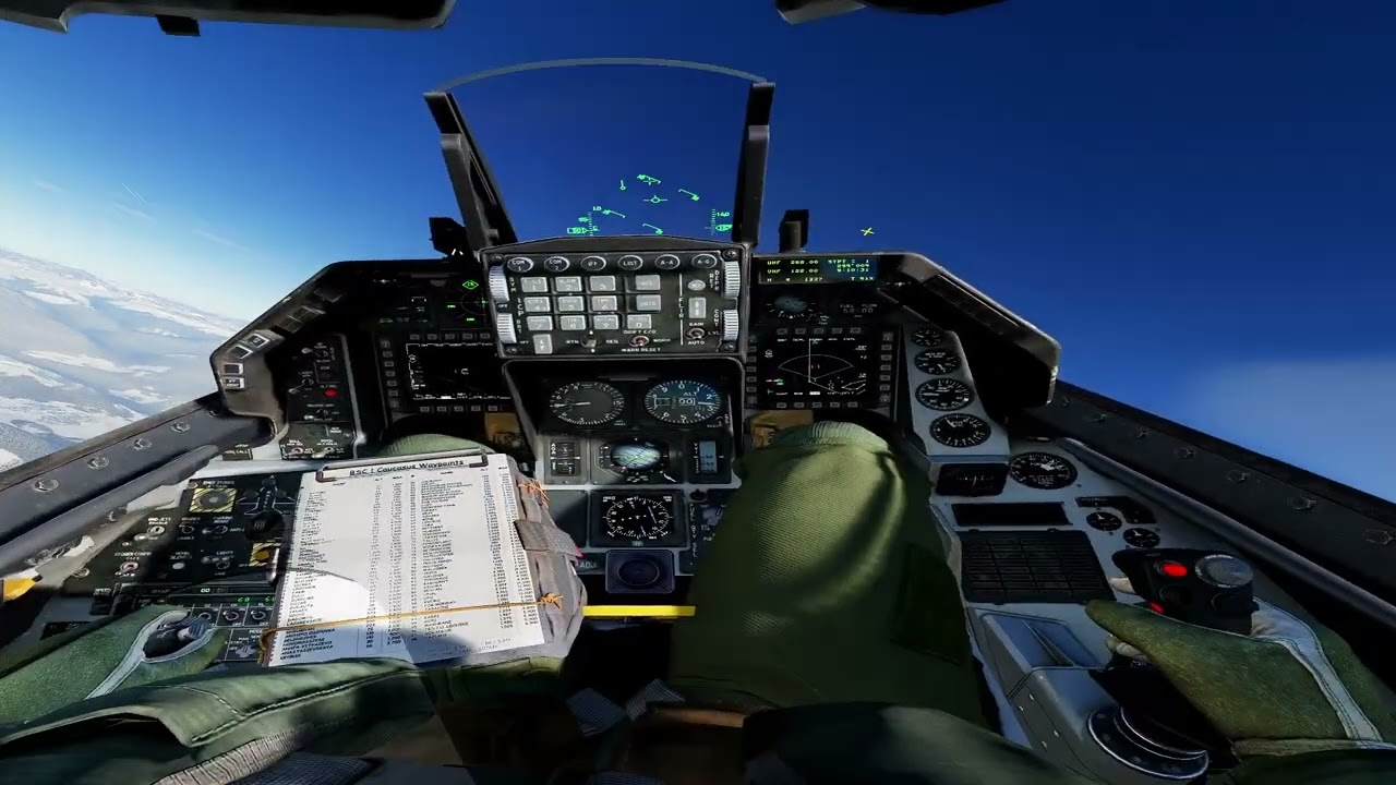BSC server SEAD mission with F16 and 4 agm88 Harms on a sam22 battery.. Air Refuel and landing!