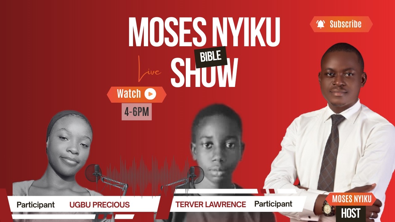 Live Bible Quiz part 2| The Moses Nyiku Bible Show | ₦1000 Per Question 10/3/2026