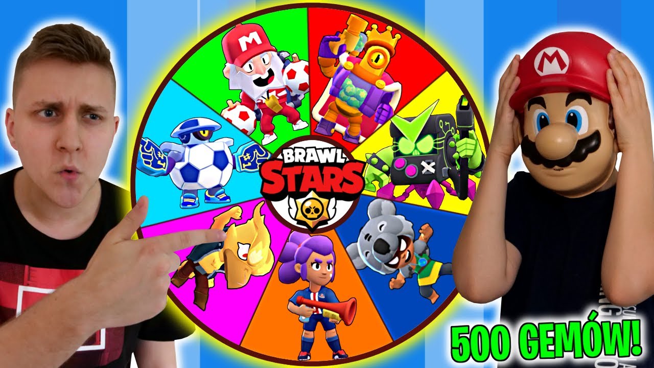 KOŁO FORTUNY decyduje JAKI SKIN muszę KUPIĆ! Da Mian VS Brat! ⭐️ BRAWL STARS