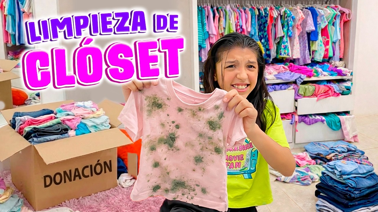 👗LIMPIEZA DE CL&Oacute;SET!😨MUCHA ROPA QUE YA NO ME QUEDAl soy Aranza💕