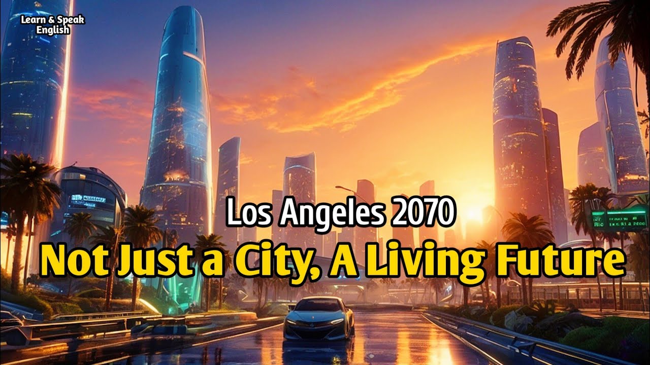 Los Angeles 2070&nbsp; The AI Generated Future City | USA Futuristic Vision 2025 AI Future World