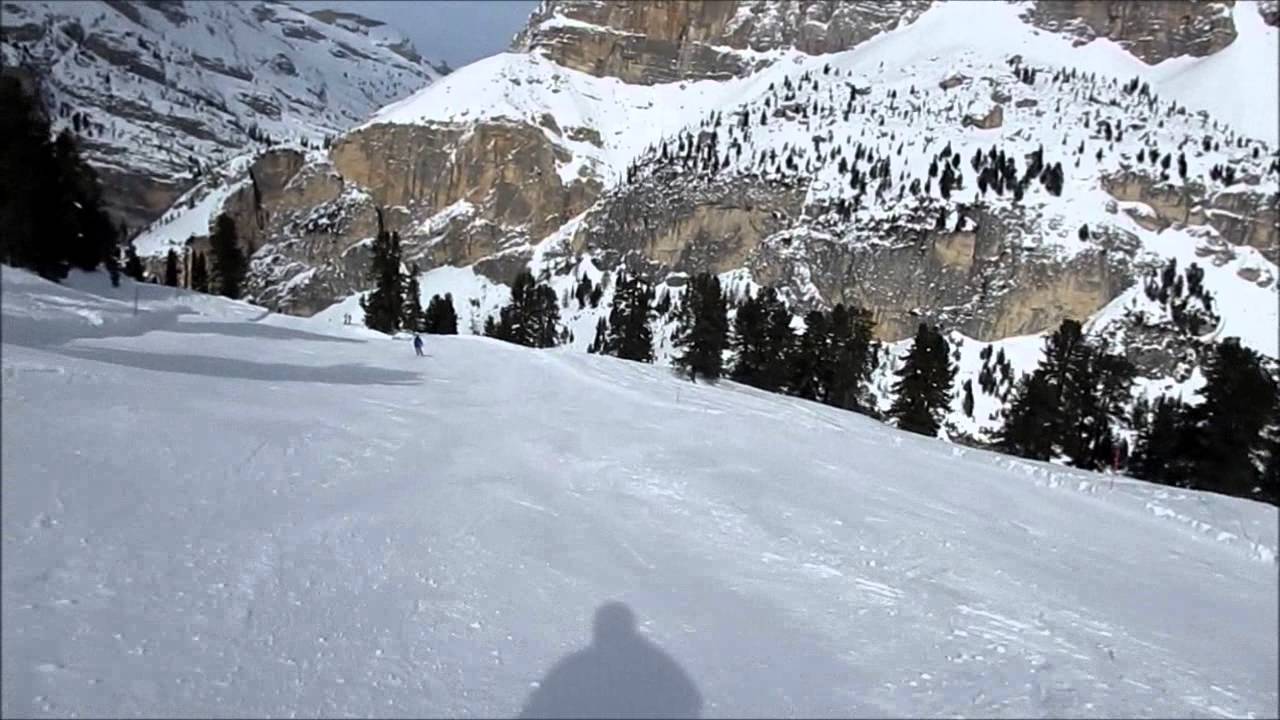 Pista Armentarola da Lagazuoi a Rifugio Scotoni