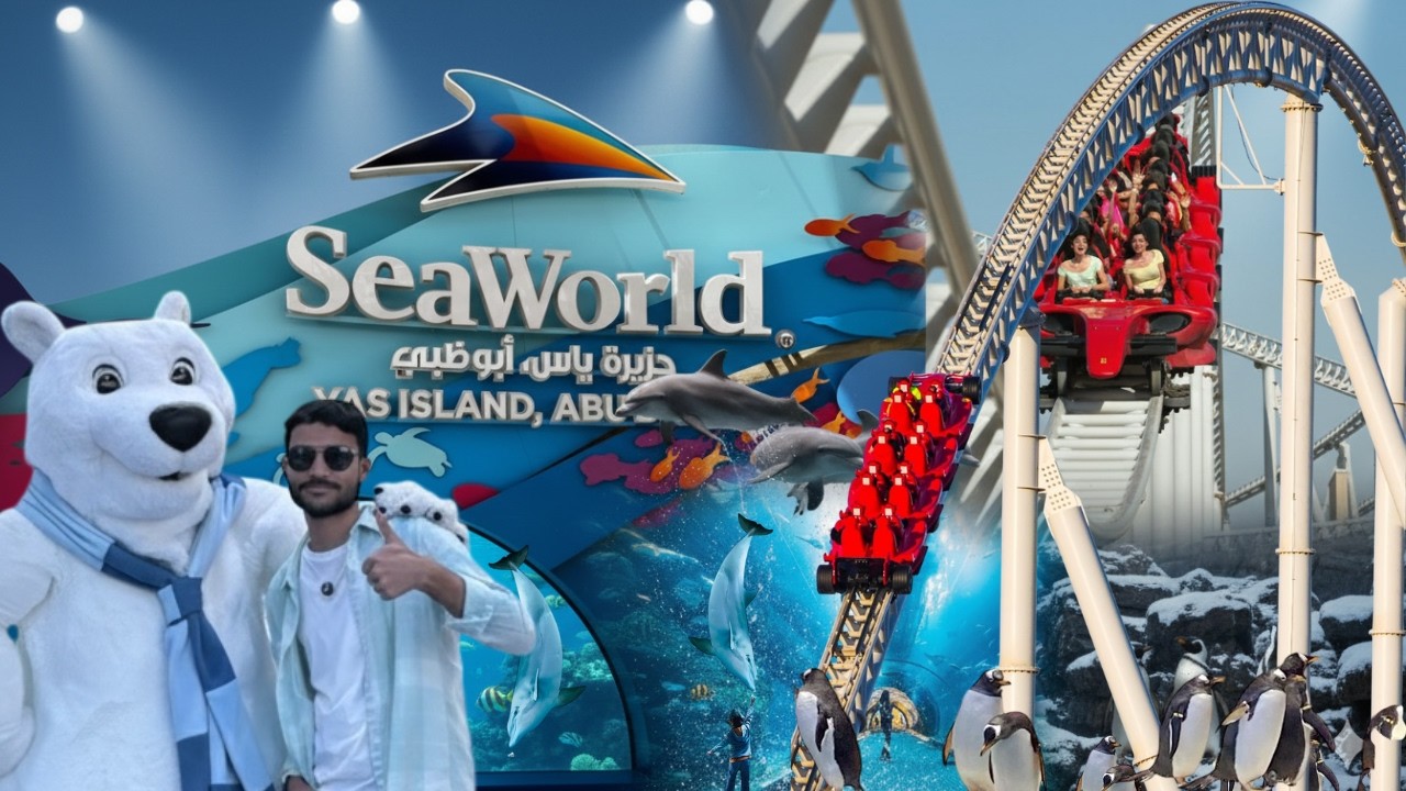 SeaWorld Abu Dhabi 🐬 | World’s Biggest Marine Theme Park Experience