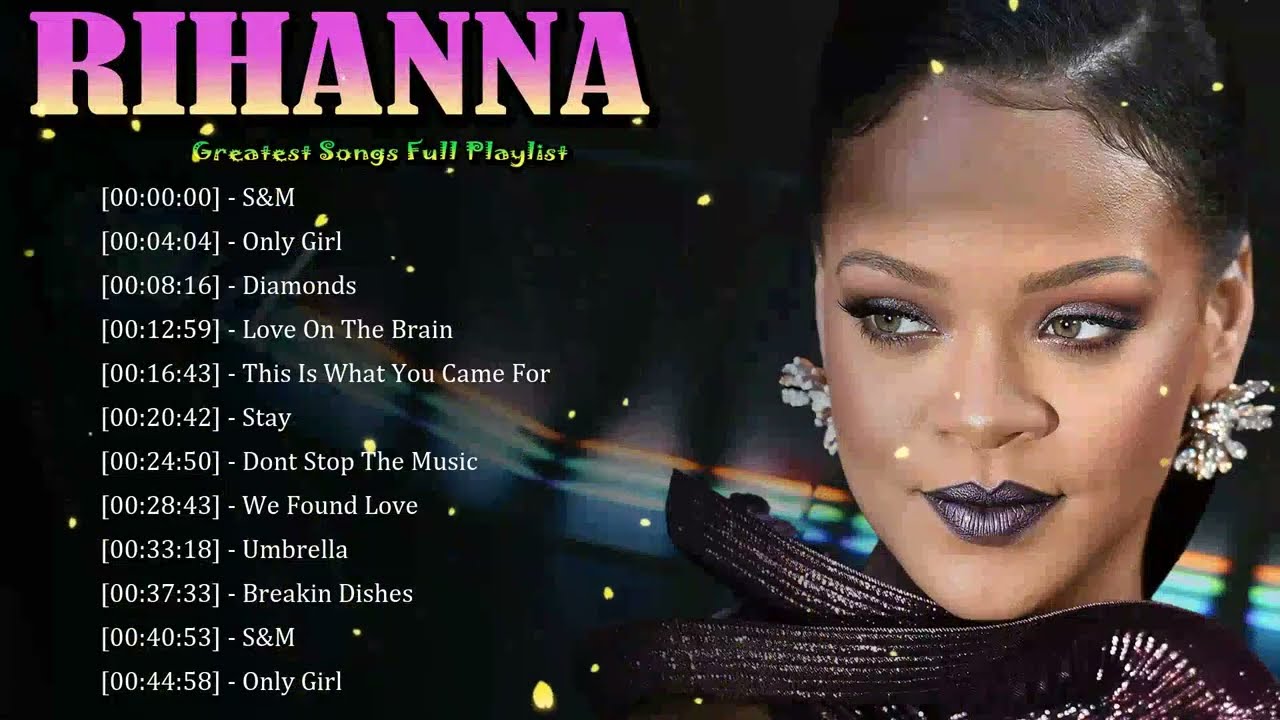 🎤 Rihanna – Iconic tracks blending love, empowerment, and unforgettable style 💎