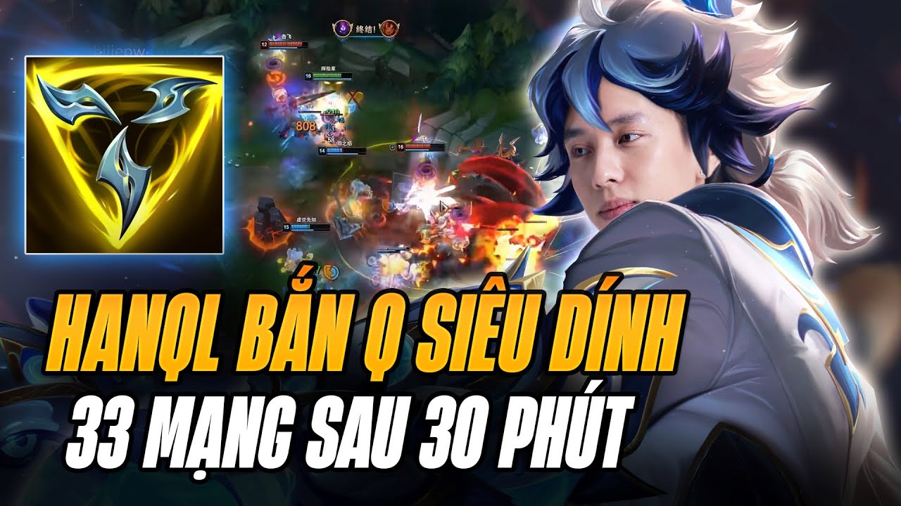 HANQIANLUO VÁC TƯỚNG TỦ EZREAL BẮN Q SIÊU DÍNH FARM HƠN 30 MẠNG CỰC KHÉT TẠI RANK CAO THỦ TRUNG QUỐC