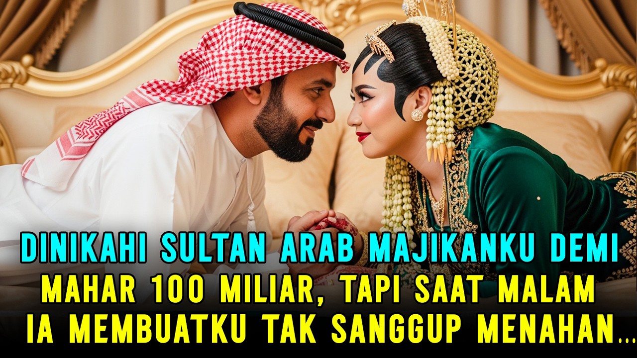 Demi Mahar 100 Miliar‼️Aku Rela Menikah Dengan Sultan Arab, Malam Pertama Aku Lemas Tak Berdaya..