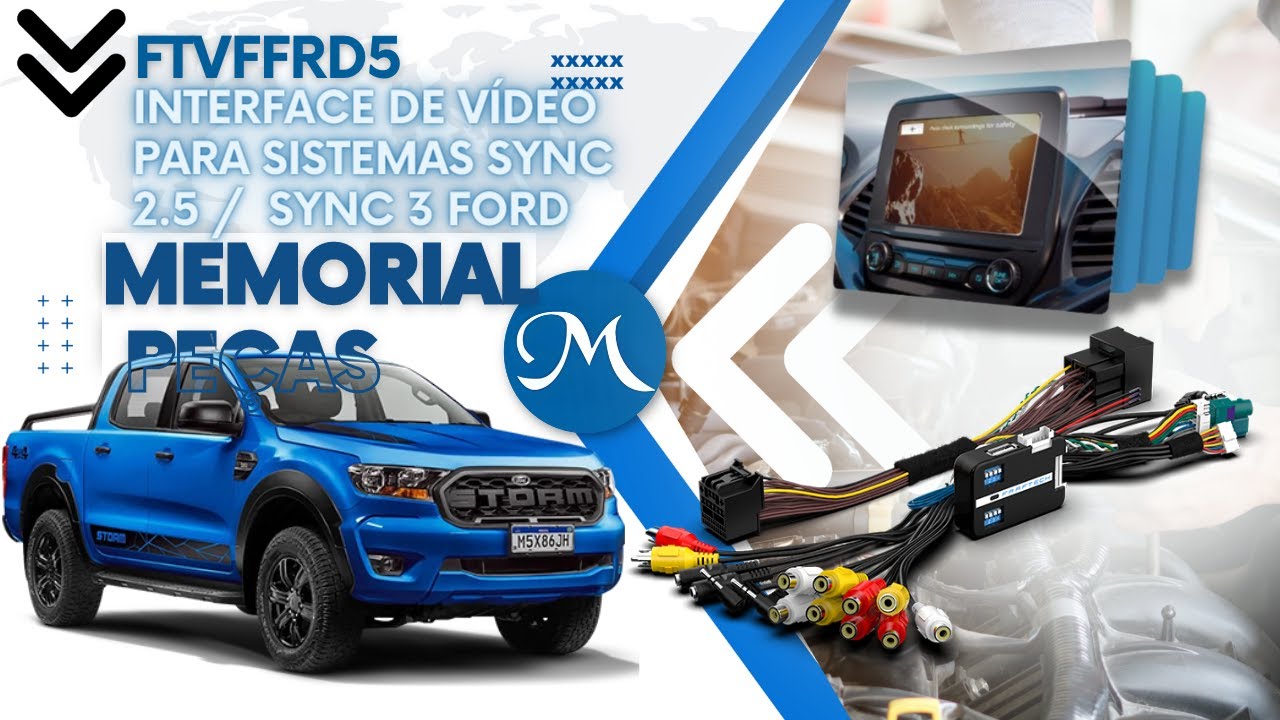 FTVFFRD5 INTERFACE DE V&Iacute;DEO PARA SISTEMAS SYNC 2.5 /  SYNC 3 FORD