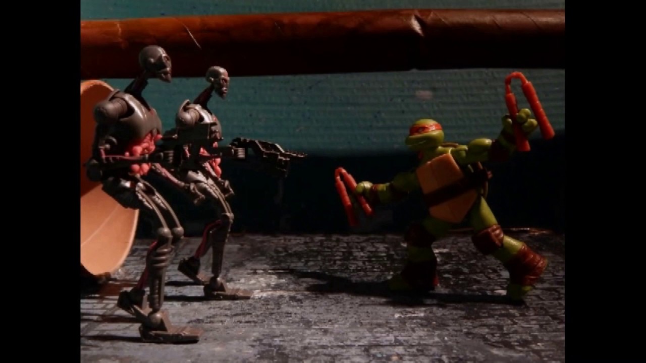 (TMNT 2016) Battle For The Mutagen Stop-motion [Fan Film]