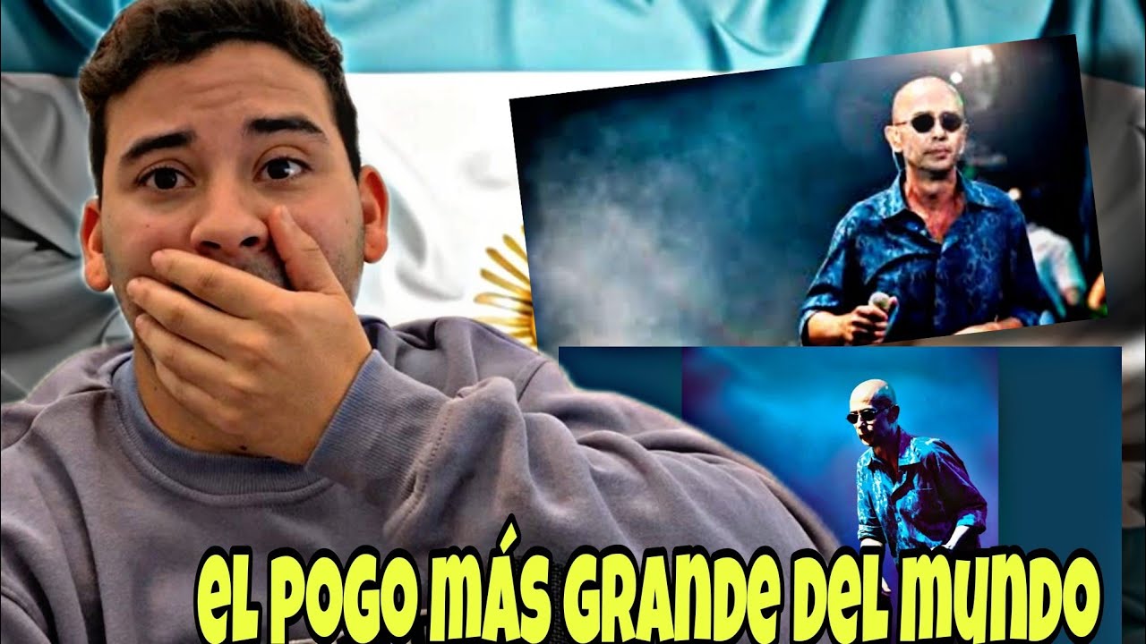indio Solari | el pogo mas grande del mundo (Reaccion)