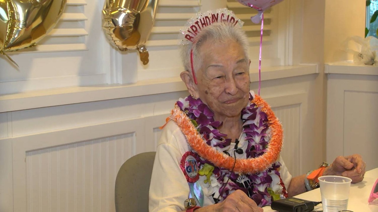 Bernice Ogle celebrates 107th birthday in Mililani