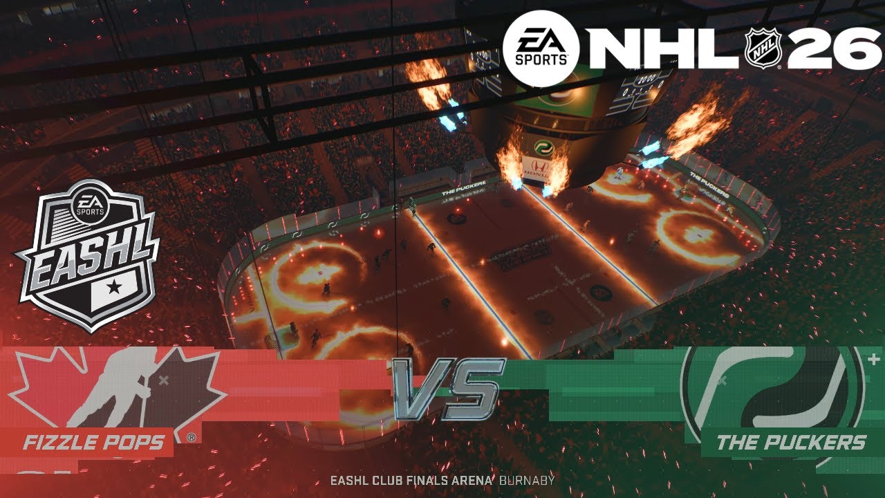 The Puckers vs. Fizzle Pops - NHL 26 EASHL 3v3 Playoffs RD2 GM4 (2A) (S3) 3-1-26 (4K)