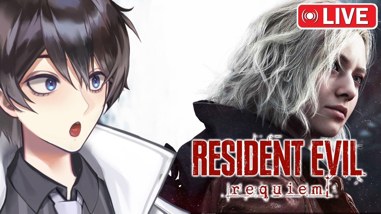 🦷 REQUIEM OF RESIDENCE - It's here! Resident Evil 9 playthrough begins (Please support my !pc goal)