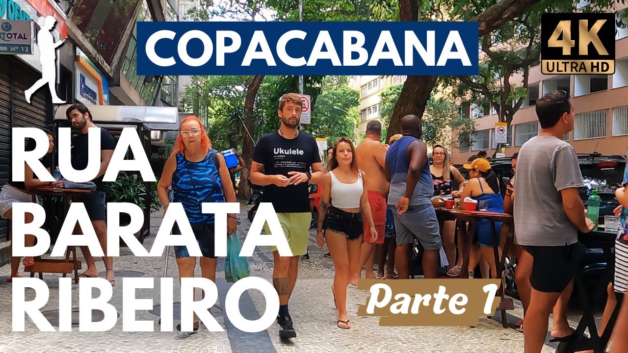 RUA BARATA RIBEIRO: Andando em Copacabana | Zona Sul do Rio De Janeiro - RJ