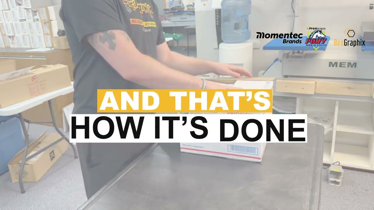 How the Pony World Series Jerseys are Made!