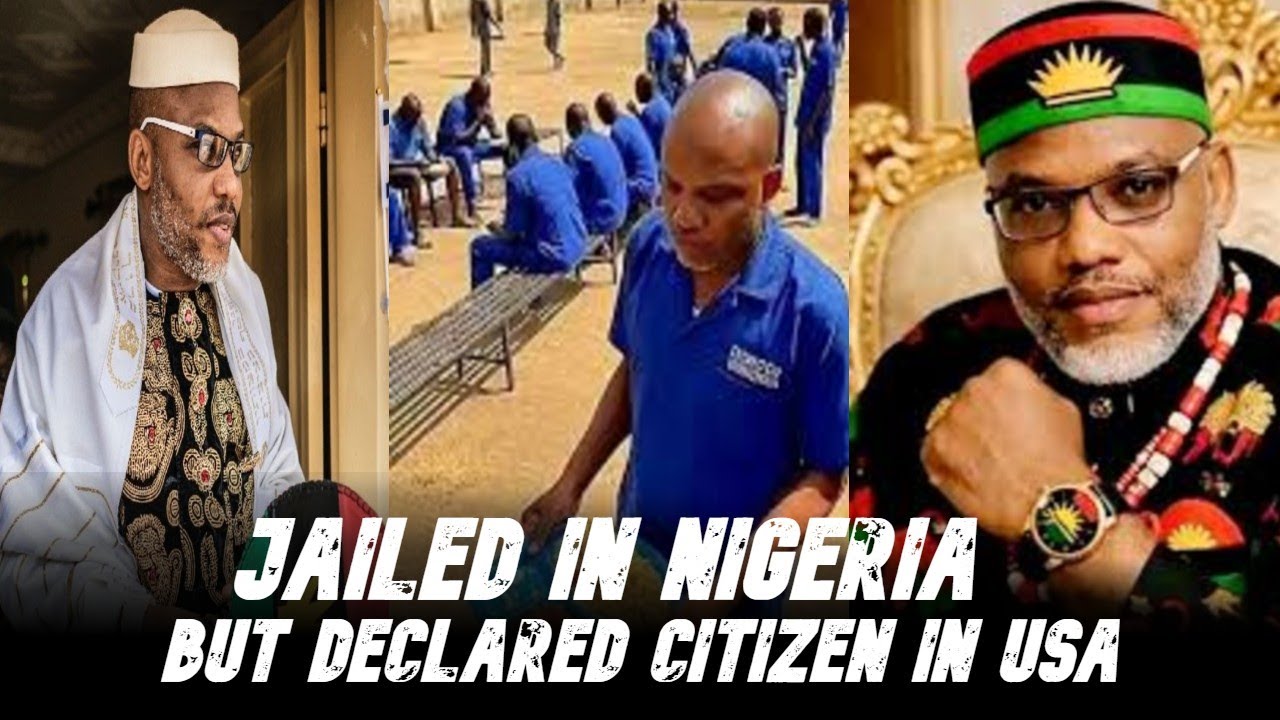BREAKING: Jailed IPOB Leader Nnamdi Declared U.S Citizen & Ambassador while in Prison
