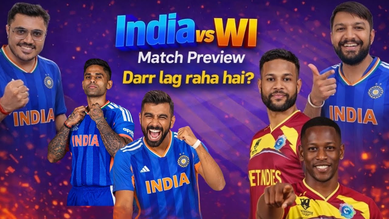 India vs West Indies Match Preview | Must Win Match for India | T20 World Cup 2026 #teamindia #t20