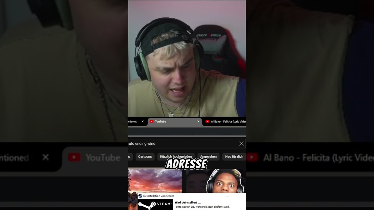 Kroko l&ouml;scht sein Steam?!
