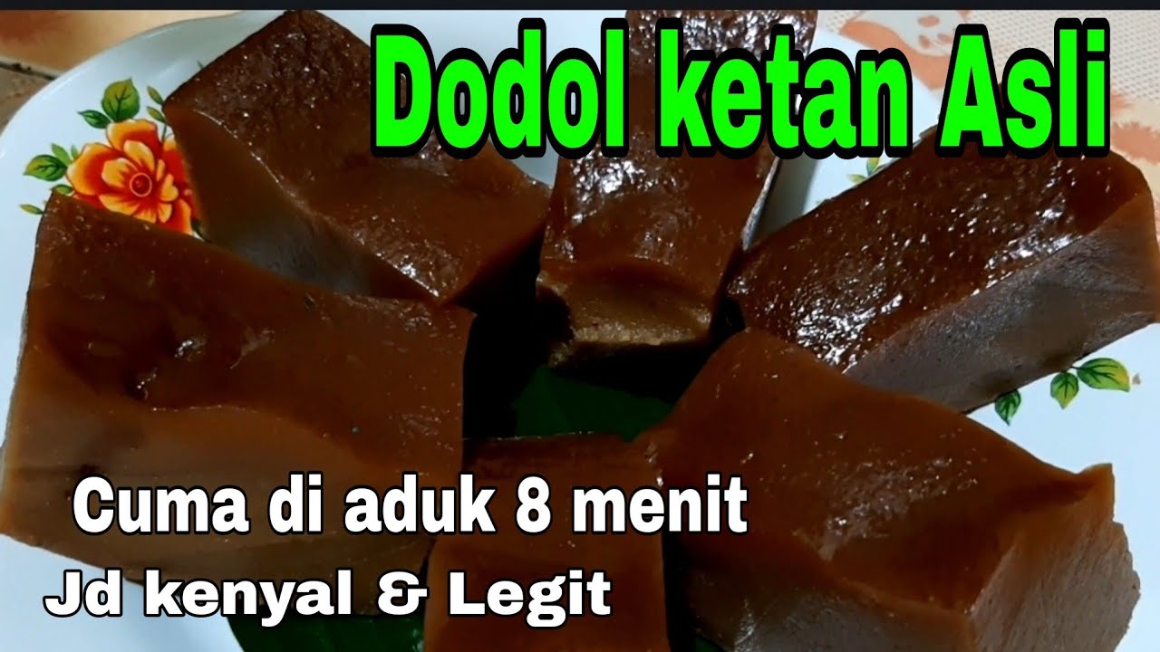 CARA MUDAH BIKIN DODOL KETAN YG LEGIT MUDAH SIMPEL ANTI GAGAL
