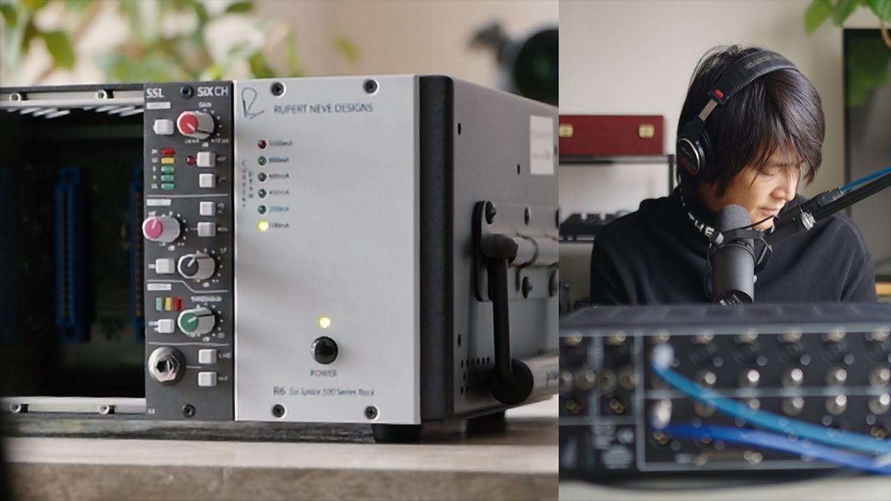 【API500】SSL SIX Channelが届きました！Rupert Neve Designs R6で使うチャンネルストリップ
