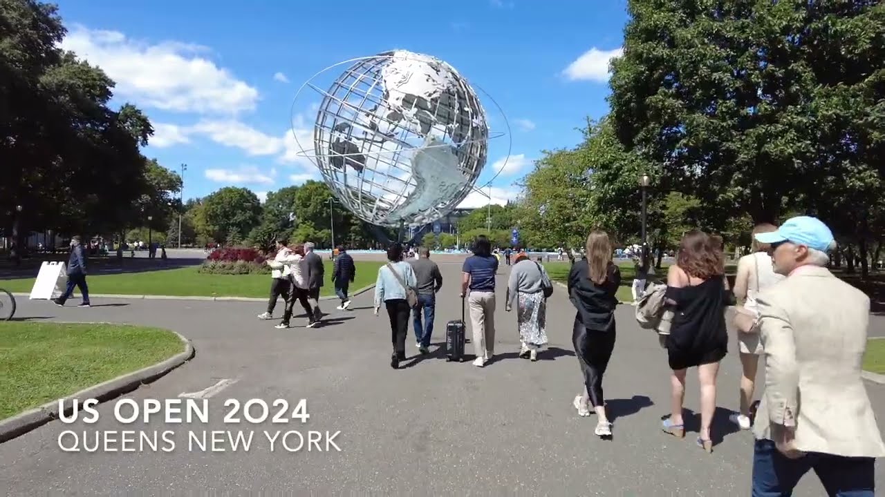 US Open 2024 | Grounds Walking Tour | Men's Final Day