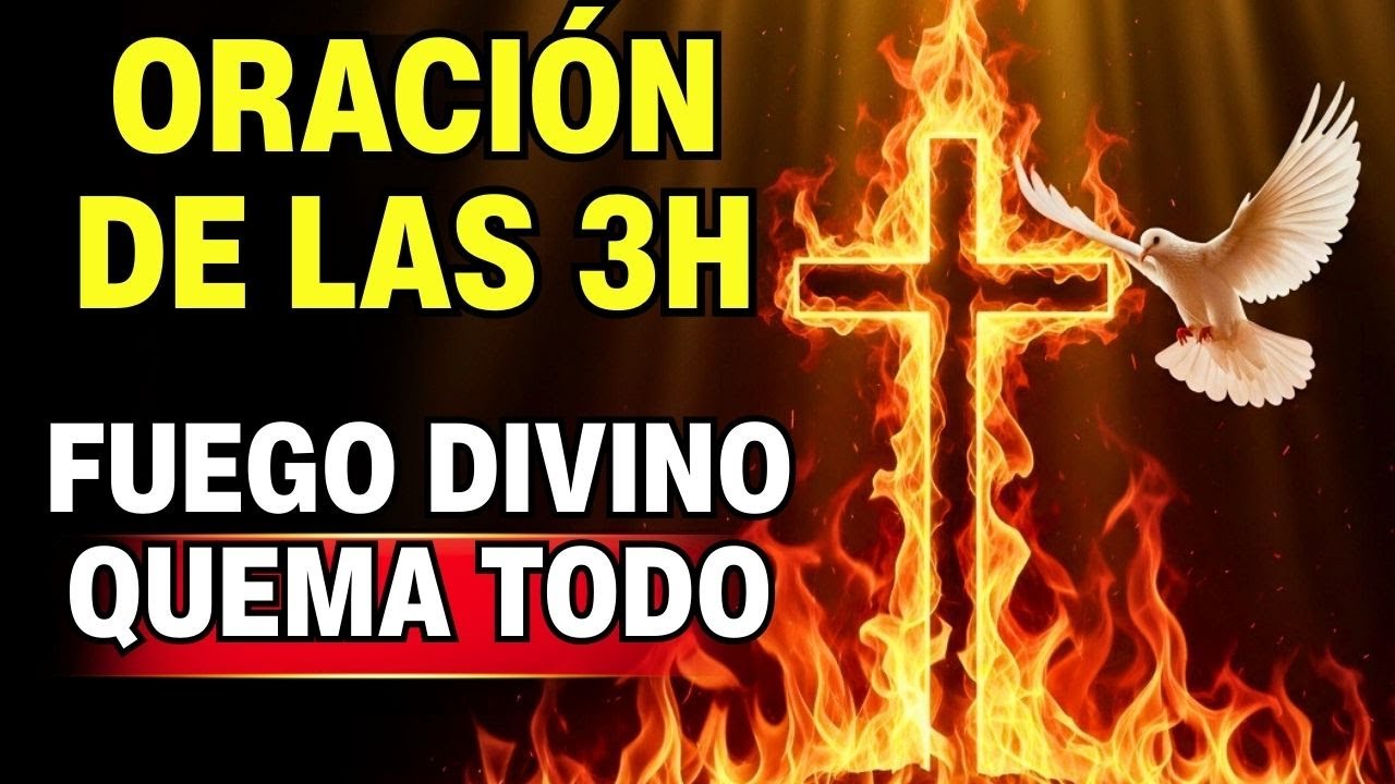 ⚔️ Oración de Madrugada: Fuego Divino CONSUME Toda Brujería Lanzada Contra Tu Hogar