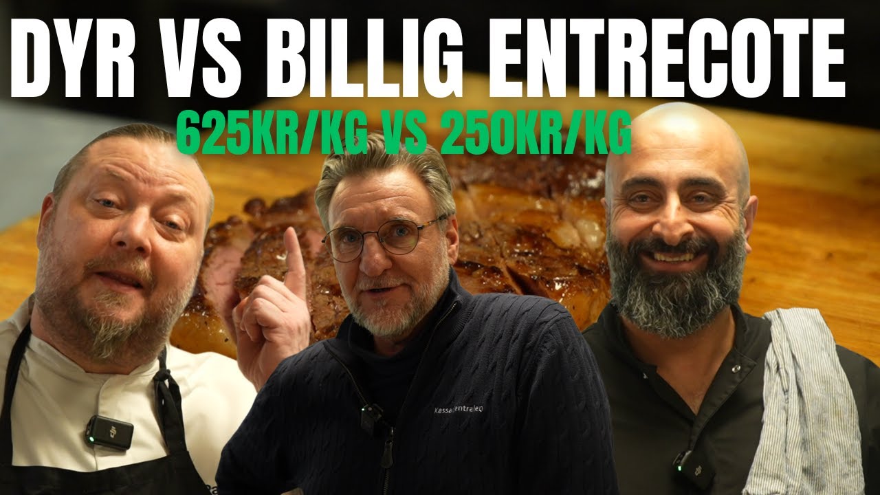 Vi Jämför DYR och BILLIG Entrecote