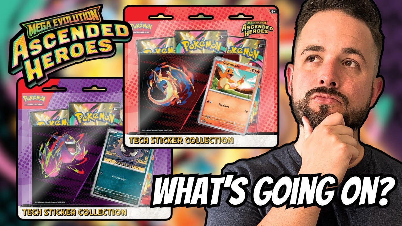Ascended Heroes IS HERE!!! Tech Sticker OPENING