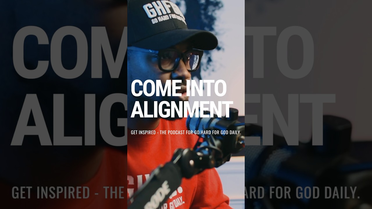 Come into alignment with God. #podcast #bible #alignment #jesus #inspiration