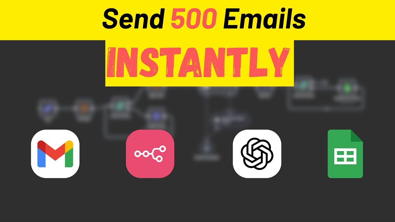 AI Email Agent: Send 500 Personalized Cold Emails FREE (n8n Tutorial)