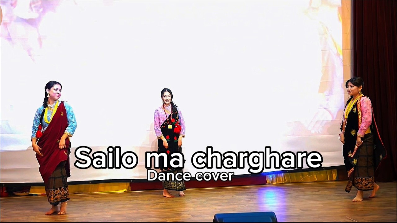 Erie Tamang Gumba: Sailo ma Charghare dance cover by Dikchaya and her friends